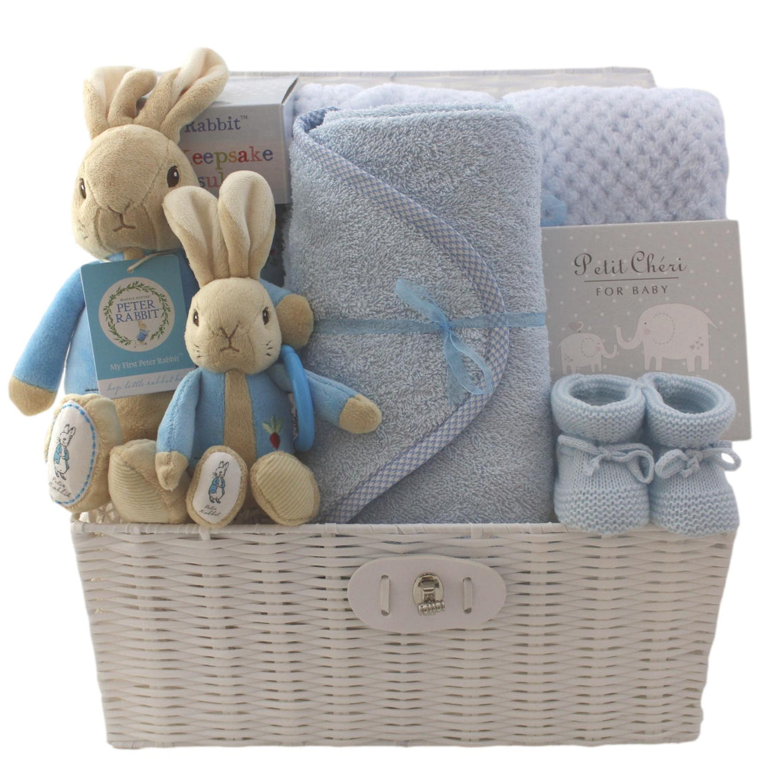 Hello Peter Rabbit Baby Boy Gift Hamper