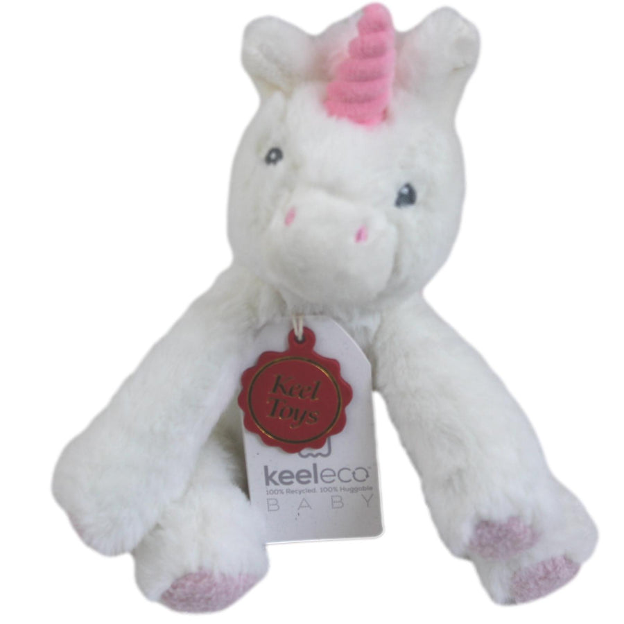 Keel Eco Unicorn Teddy for a Baby Girl