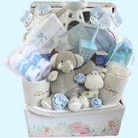 Mummy, Daddy and Baby Boy Pamper Hamper