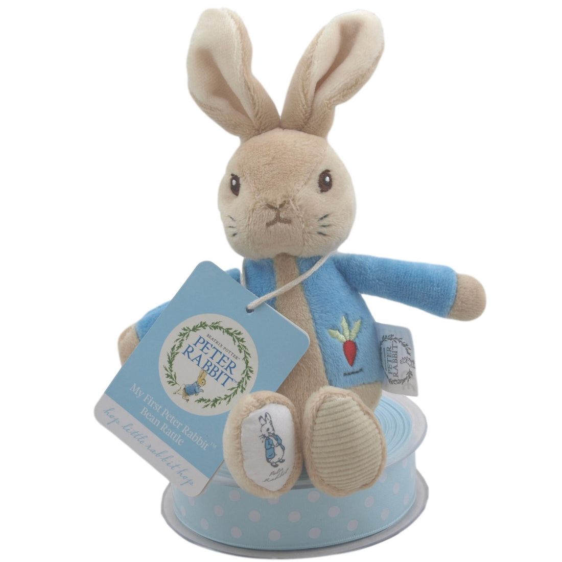 Peter Rabbit Bean Rattle Soft Toy