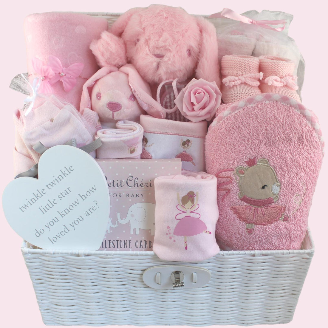 Pink and Perfect Baby Girl Gift Hamper