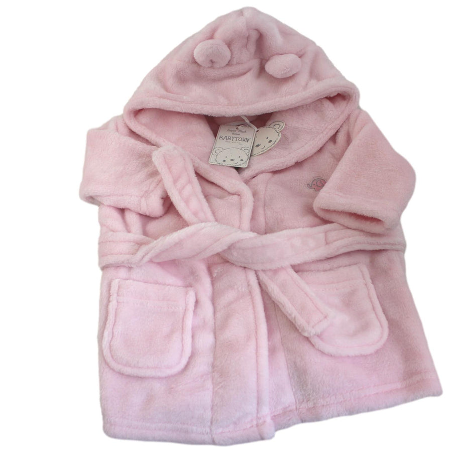 Pink Baby Bath Robe
