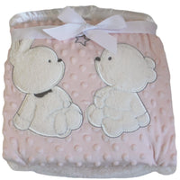 Pink Bunny and Bear Baby Wrap