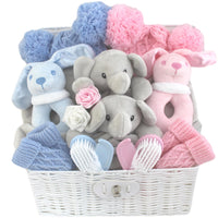 Pompom Baby Gift Hamper for Boy and Girl Twins