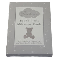 Unisex Baby Milestone Cards in Box