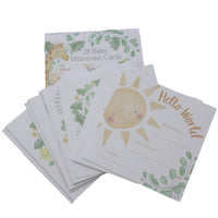 Unisex Baby Milestone Cards