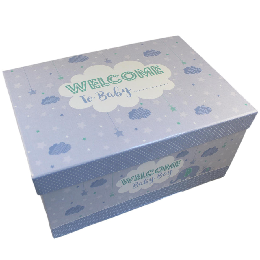 Welcome Baby Boy Gift Box