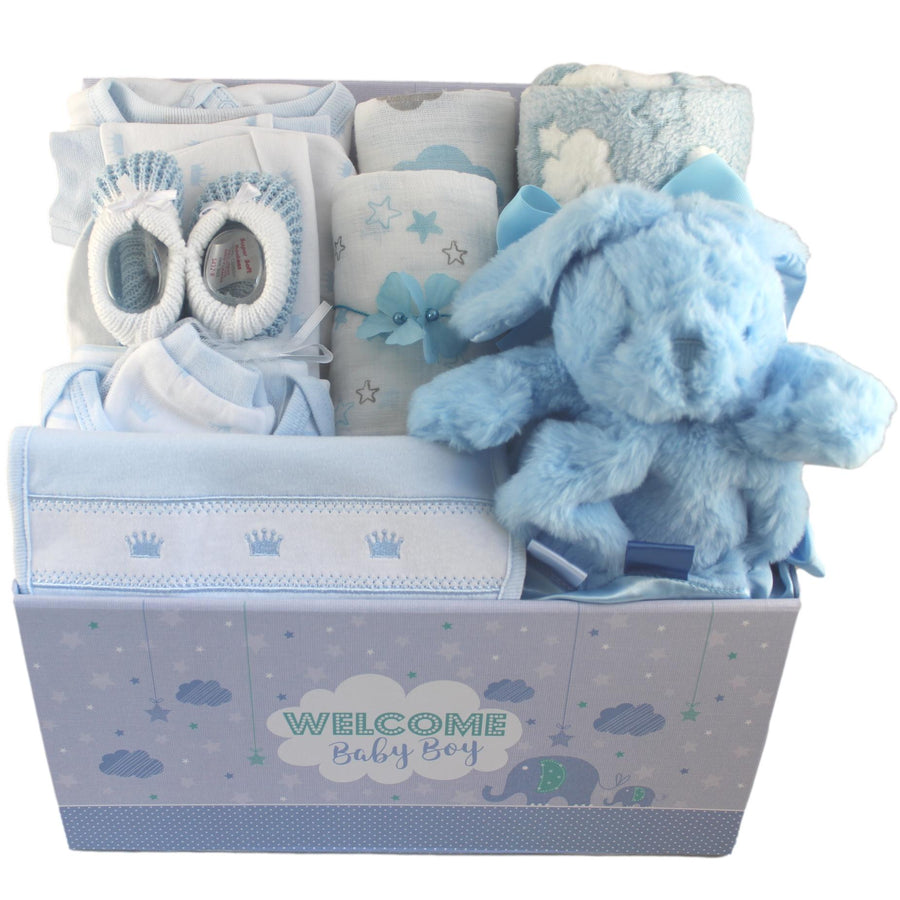 Welcome Baby Boy Gift Set